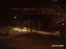 Ночной вид: Воробъёвы горы